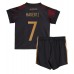 Billige Tyskland Kai Havertz #7 Børnetøj Udebanetrøje til baby VM 2022 Kortærmet (+ korte bukser)
